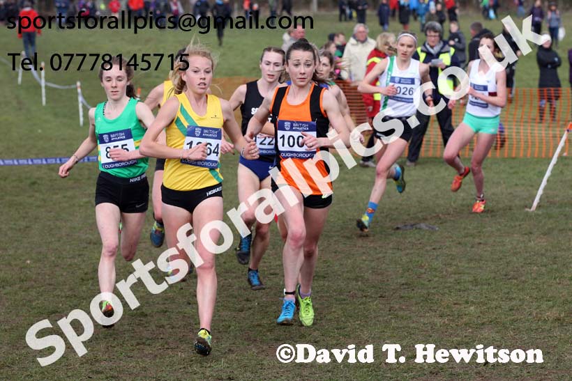 Senior womens 2019 British Athletics Inter Counties Cross Country, Prestwood Hall, Loughborough. Photo:  David T. Hewitson/Sports for All Pics